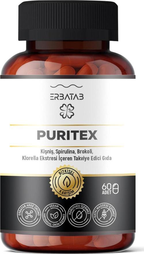 Puritex (Kişniş - Spirulina - Brokoli - Klorella) 60 Kapsül