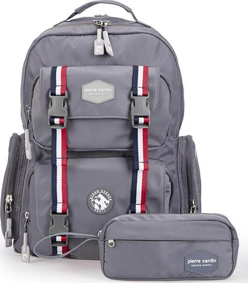 Unisex Okul Çanta Seti PCSET07PC100408-Gri