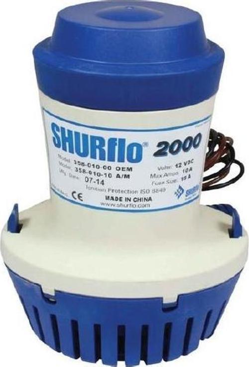 Sintine Pompası 2000 gph 12v