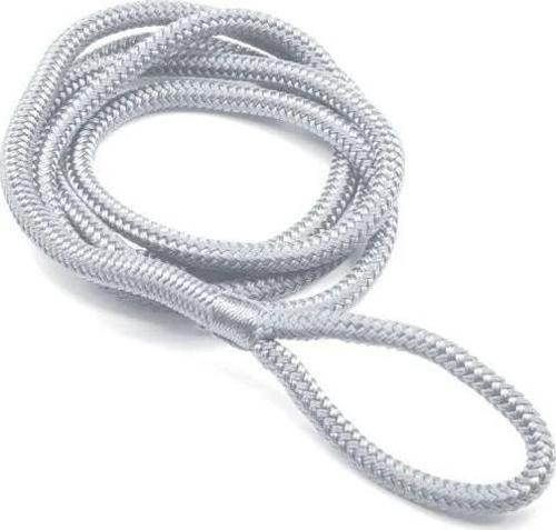 Kasalı Usturmaça Bağlama Halatı Beyaz 6mm