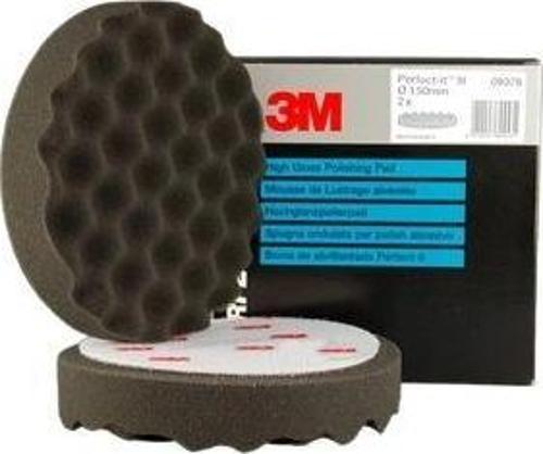 9378 Siyah Cila Süngeri 150mm 2li Paket