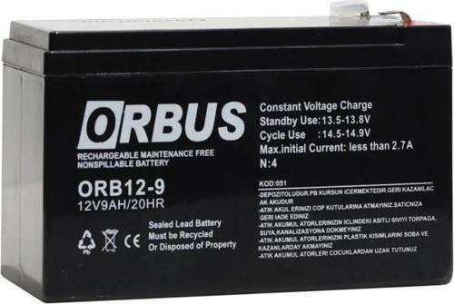  Orbus Kuru Akü 12v 7Ah 