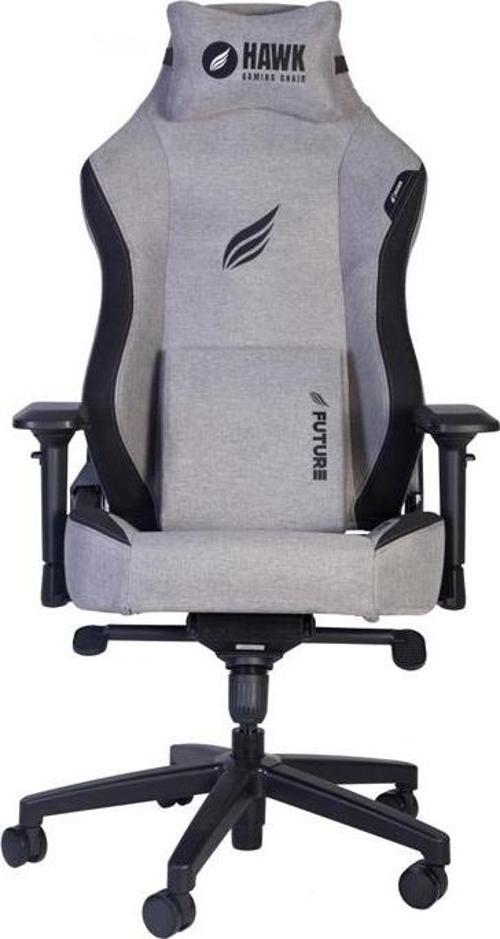 Future Gray 4D Kolçak Kumaş Gri Gaming (Oyuncu) Koltuğu