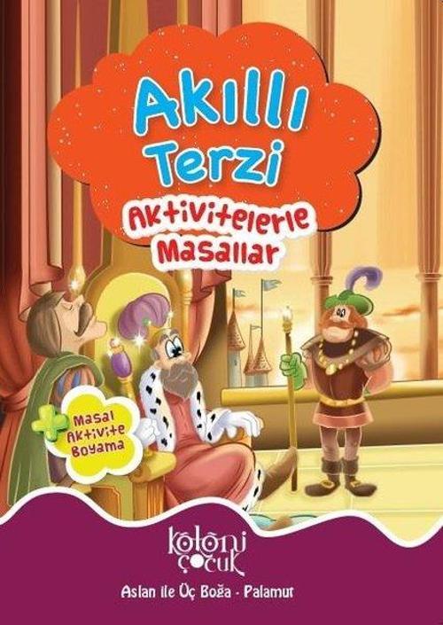 Akıllı Terzi-Aktivetelerle Masallar-Masal Aktivite Boyama