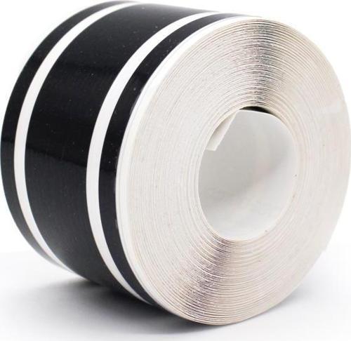 Fleto Bandı 50mmx10mt Siyah-Beyaz