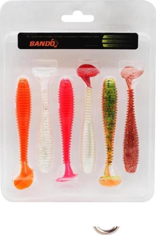 Silikon Sahte Balık 95mm 6lı Paket