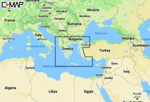 Ege ve Marmara Harita Kartı