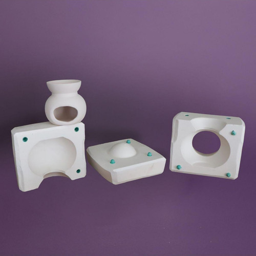 9 Cm Flora Buhurdanlık Alçı Kalıbı - 9 Cm Flora Buhurdanlık - Sanatsal Seri