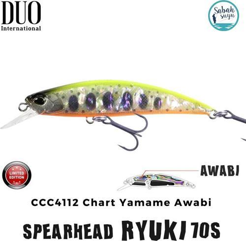 Spearhead Ryuki 70S CCC4112 Chart Yamame Awabi
