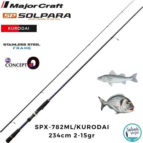Solpara SPX-782ML/Kurodai 234cm 2-15gr (2P) LRF Kamış