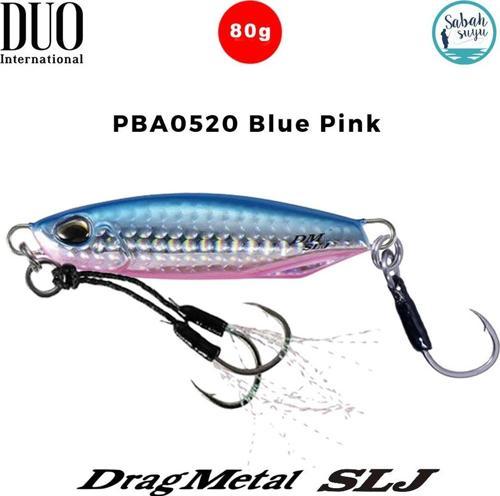 Drag Metal SLJ Jig 80gr 75mm PBA0520 Blue Pink