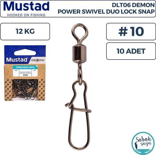 Demon DLT06 Klipsli Fırdöndü #10 12kg (10 Adet)