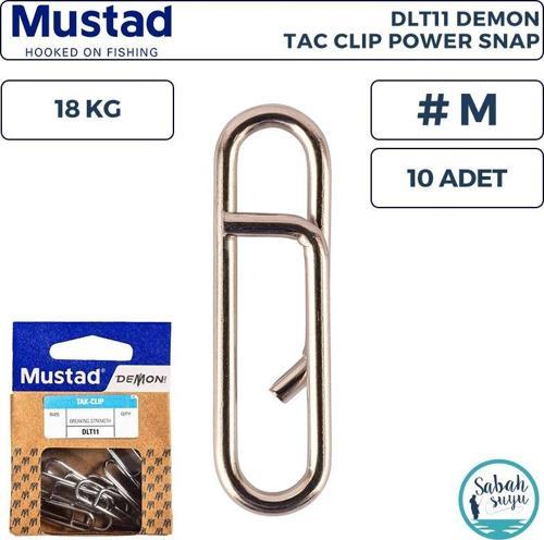 Demon DLT11 Tak-Clip Power Klips #M 18kg (10 Adet)
