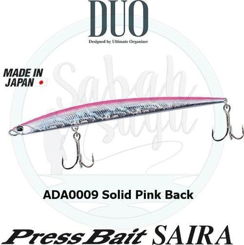 Press Bait Saira 175 ADA0009 Solid Pink Back