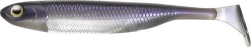 Flash J Shad Plus SW 10cm (4'') #122 UV Purple Silver Silikon Balık (5 Adet)