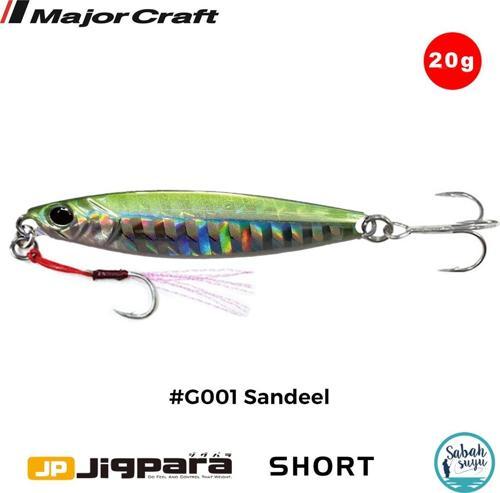 Jigpara Short JPS-20gr 62mm #G001 Sandeel