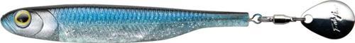 Flash J Spin Elastomer SW 10cm (4'') #101 Sardine Silver Silikon Balık (3 Adet)
