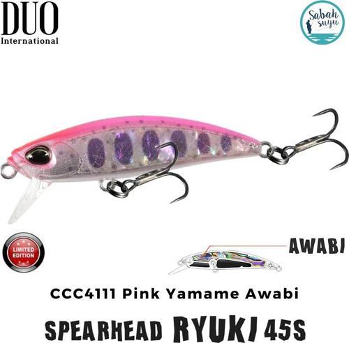 Spearhead Ryuki 45S CCC4111 Pink Yamame Awabi
