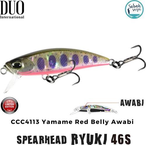 Spearhead Ryuki 46S CCC4113 Yamame Red Belly Awabi