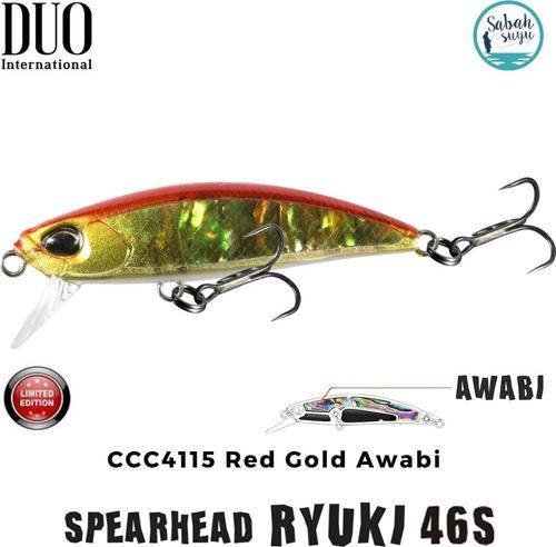 Spearhead Ryuki 46S CCC4115 Red Gold Awabi