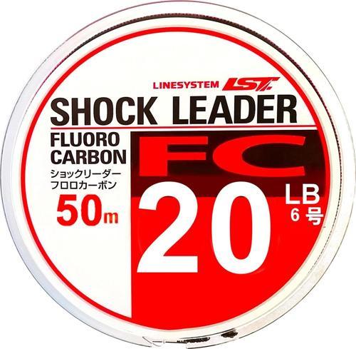 Fluorocarbon Şok Lider Misina #6 0.38mm 20lb. 50mt.