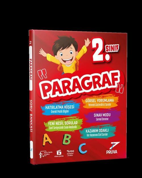 2. Sınıf Paragraf Soru Bankası Pruva Akademi