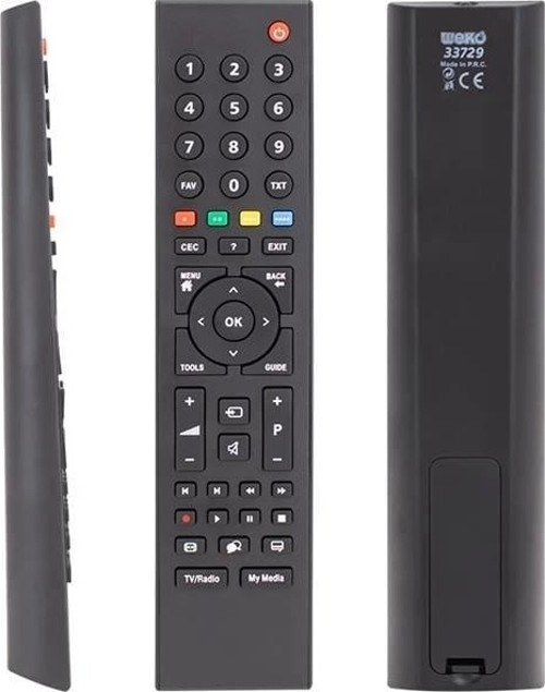 Arçelik - Beko Media Tuşlu Lcd Tv Kumandası
