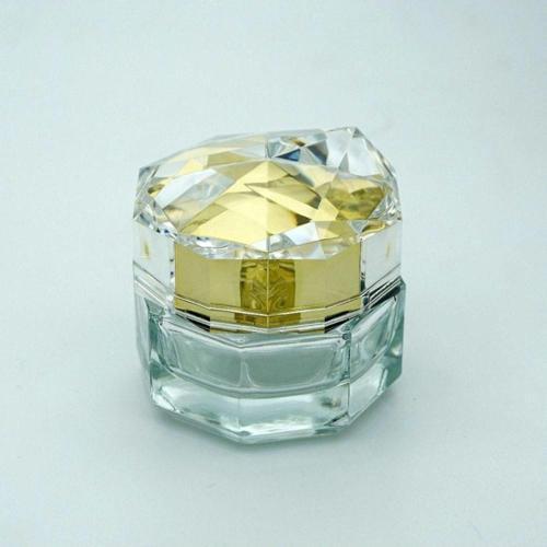 Krem Kavanozu 50 Ml (10 Adet) Şeffaf Özel Kapaklı Kutu
