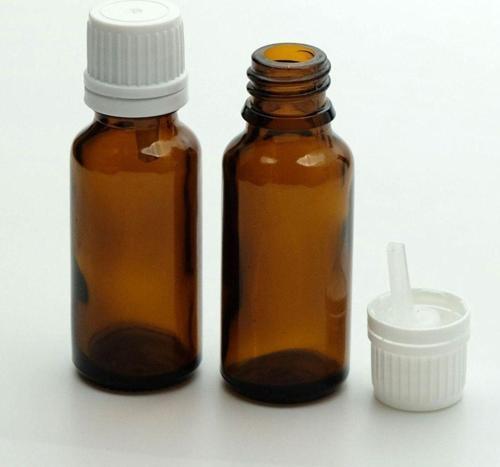 Damlalıklı İçten 50 Ml 5 Adet Amber Şişe