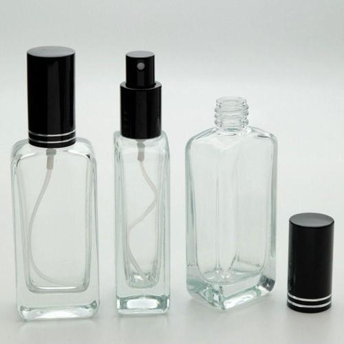 Boş Parfüm Şişesi 50 Ml (3 Adet) Iphone (Tekrar Doldurulabilir-Çevirmeli Kapak) Metal Valf Ve Kapak Boş Şişe