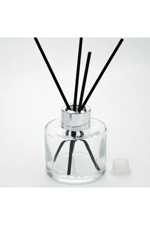Silindir Boş Bambu 100 Ml ( 2 Adet ) Şeffaf Oda Şişesi
