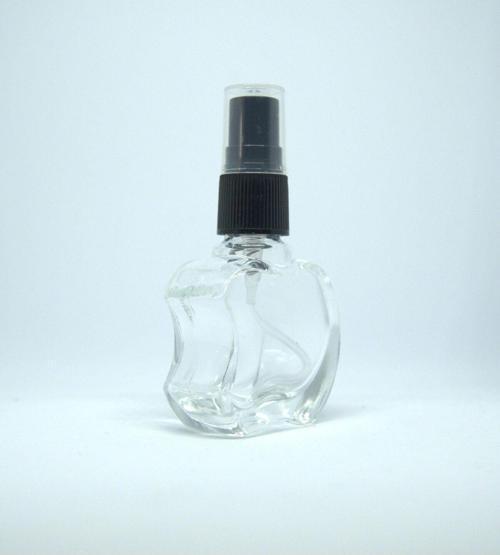 Boş Parfüm Ve Kolonya Şişesi 8 Ml 3 Adet (Tekrar Doldurulabilir) Elma Boş Cam Siyah Sprey Şişe