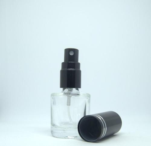 Parfüm Şişesi 7 Ml (3 Adet) (Tekrar Doldurulabilir) Siyah Metal Sprey Ve Kapak Boş