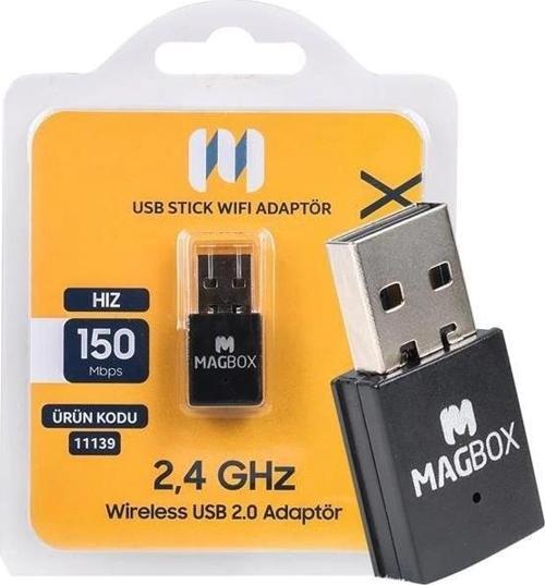 802.11N Mini 7601 Chipset 2.4GHz 150 Mbps HD Uydu Alıcı Uyumlu Usb Stick Wifi Adaptör