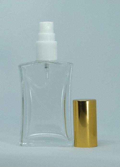 Parfüm Şişesi 30 Ml (10 Adet) Sarı Kapak Plastik Valf İçbükey (Tekrar Doldurulabilir) Boş Şişe