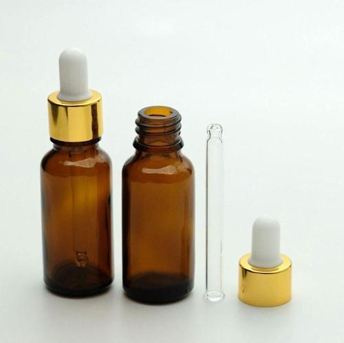 Damlalıklı 20 Ml 10 Adet Amber Şişe