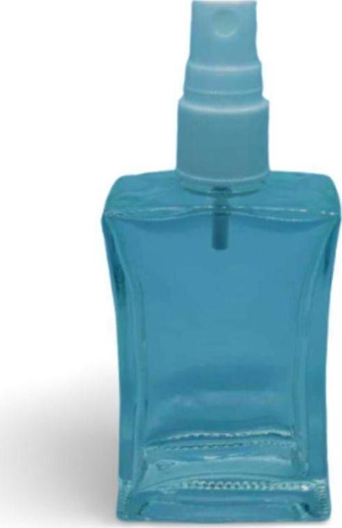 Boş Parfüm Şişesi 50 Ml 5 Adet (Tekrar Doldurulabilir) Şeffaf Kapaklı İç Bükey Boş Şişe