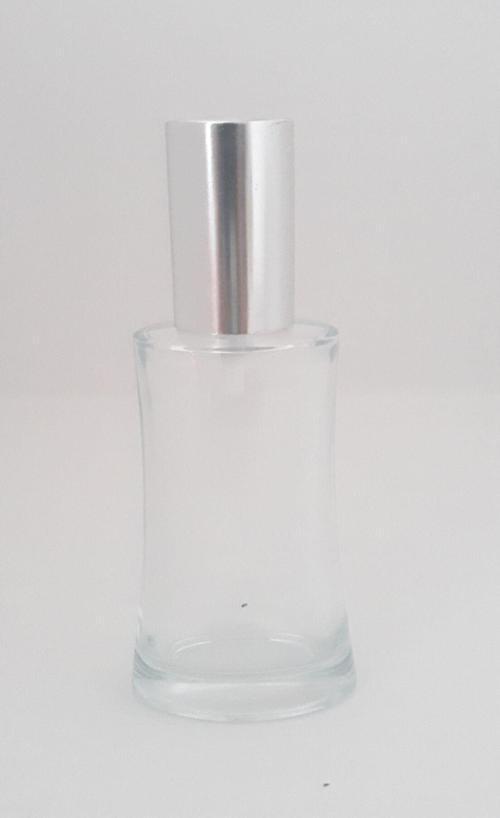 Parfüm Şişesi 100 Ml (3 Adet) (Tekrar Doldurulabilir) Gri Kapak Plastik Valf Eyfel Boş Şişe