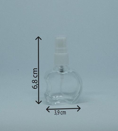 Parfüm Ve Kolonya Şişesi 10 Ml 10 Adet (Tekrar Doldurulabilir) Boş Cam Beyaz Sprey Şişe