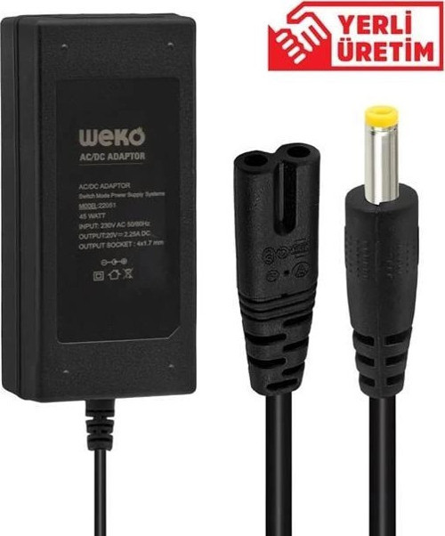 20 Volt 2.25 Amper 4.0x1.7mm Uçlu Notebook Adaptör