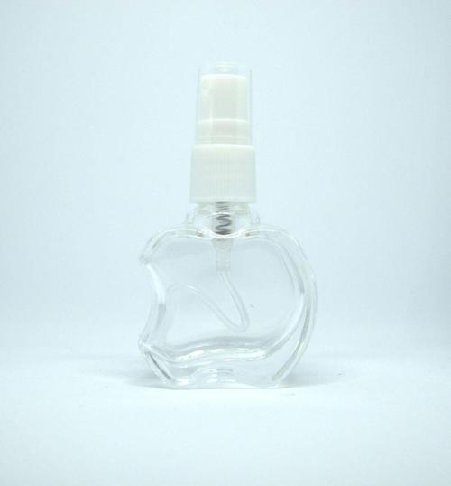 Parfüm Ve Kolonya Şişesi 8 Ml 3 Adet (Tekrar Doldurulabilir) Elma Boş Cam Beyaz Sprey Şişe