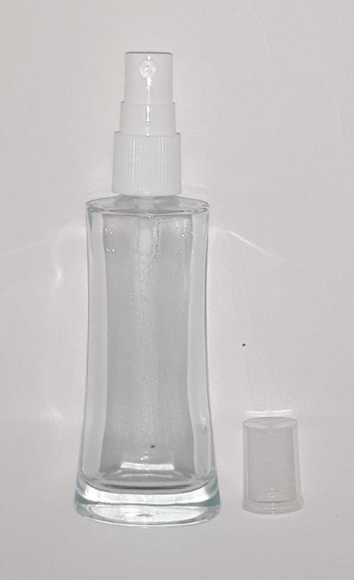 Parfüm Şişesi 100 Ml (3 Adet) (Tekrar Doldurulabilir) Şeffaf Kapaklı Eyfel Boş Şişe