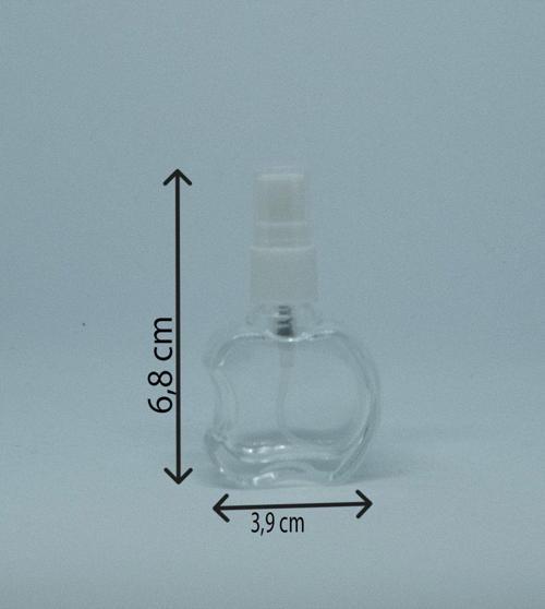 Boş Parfüm Ve Kolonya Şişesi 10 Ml 3 Adet (Tekrar Doldurulabilir) Boş Cam Beyaz Sprey Şişe