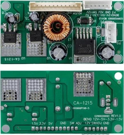 CA-1215 Power Supply Modul 12 Volt To 5 Volt To 3.3 Volt To 1.5 Volt