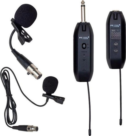 MV-19589 Uhf Yaka Tipi Enstrüman İkili Mikrofon Set