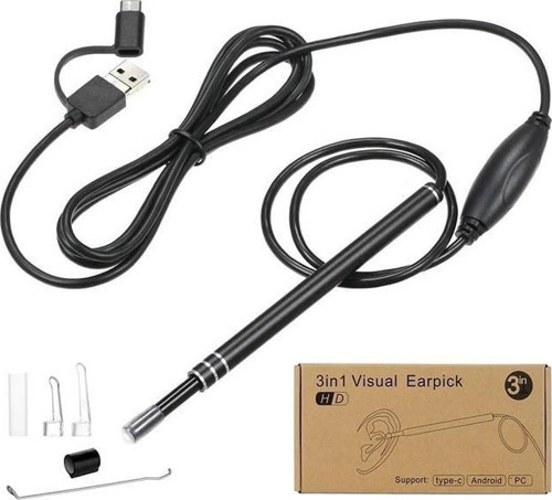 PM-22161 3in1 USB Kulak Muayene Endoskop Kamera