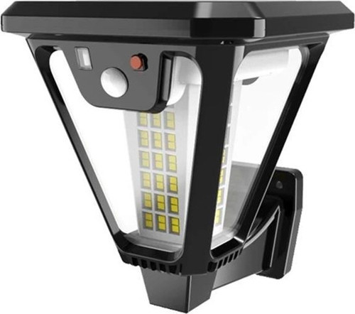 HS-V83 Solar Panelli 3 Modlu Kumandalı Hareket Sensörlü 100 SMD Ledli Şarjlı Duvar ve Ba