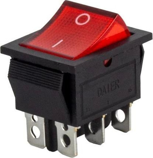 IC-104A Geniş Işıklı Anahtar 6P ON-OFF