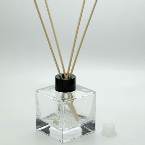 Parfüm Şişesi 110 Ml 3 Adet Kare Bambu Boş Şişe