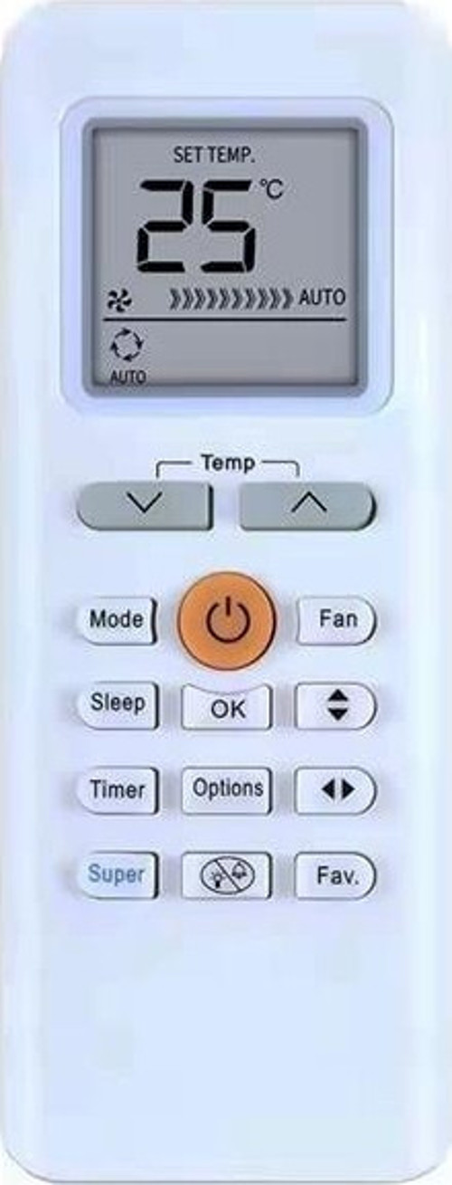 Midea Blanc 12000 Btu Klima Kumandası